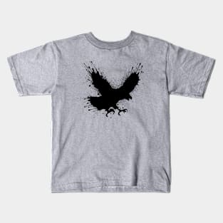 Street art bird Kids T-Shirt